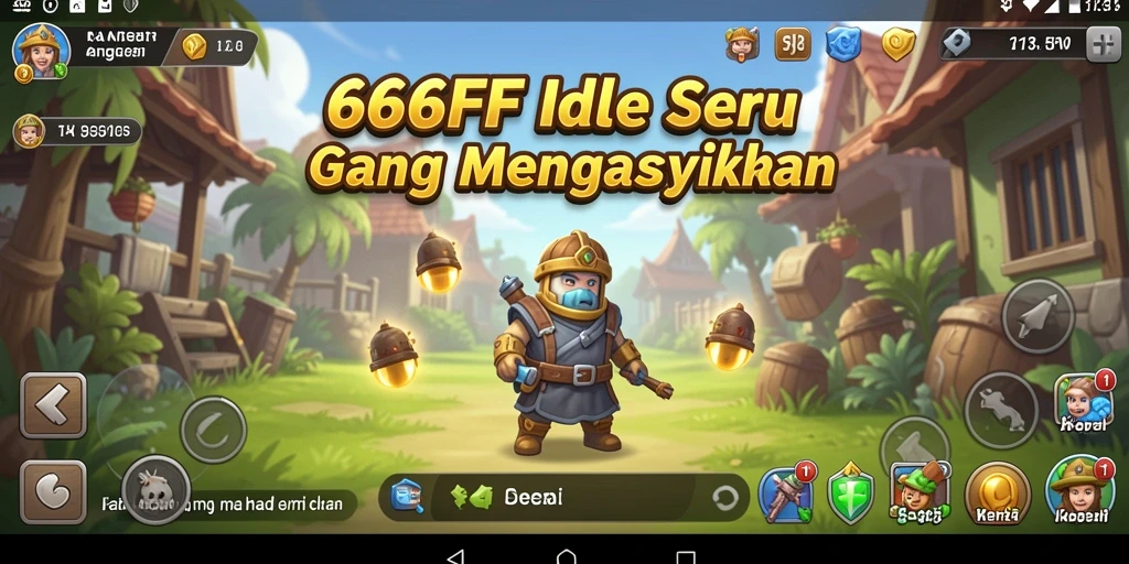 Tampilan gameplay 666FF yang menghibur dan menarik.