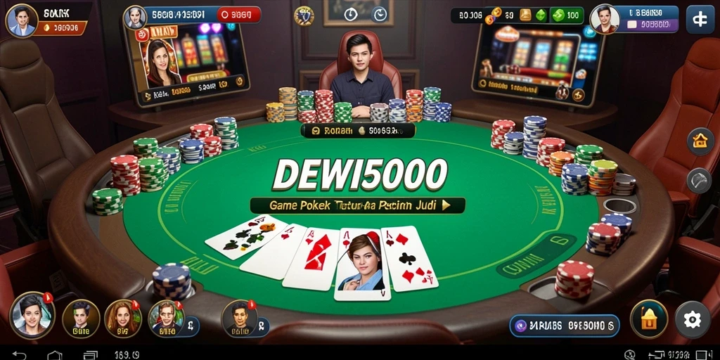 Tampilan gameplay DEWI5000 yang seru dan inovatif.
