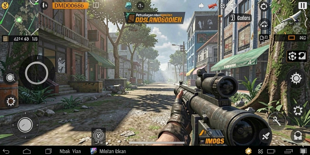 Gameplay mendebarkan dalam <strong>DMD686</strong> dengan aksi tembak-menembak yang intens.