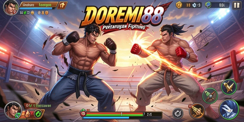 Tampilan permainan DOREMI88 yang dinamis dan seru.