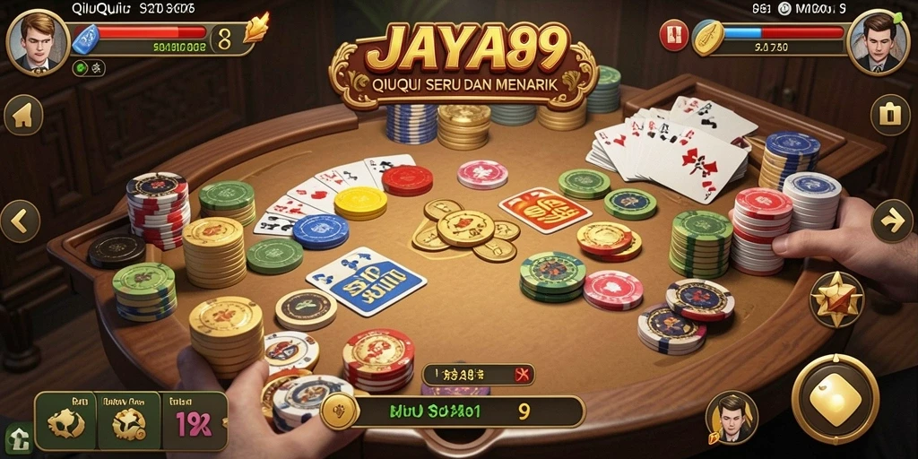 Tampilan gameplay QiuQiu di JAYA89 yang seru dan menarik.