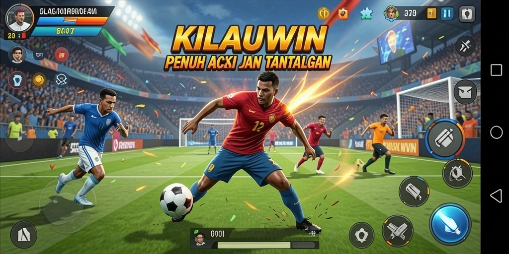 Gameplay KILAUWIN yang menegangkan dan interaktif di lapangan.
