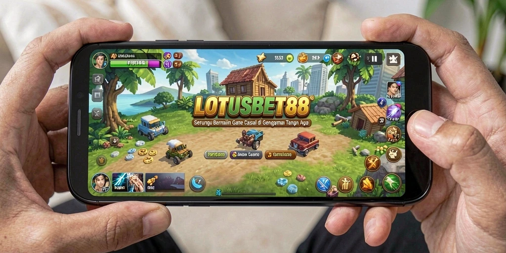 Tangkapan layar utama LOTUSBET88 menampilkan gameplay yang menarik dan menghibur.