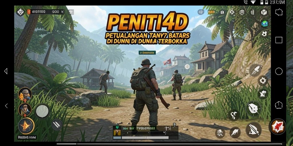 Menampilkan gameplay yang memukau di dunia terbuka PENITI4D.
